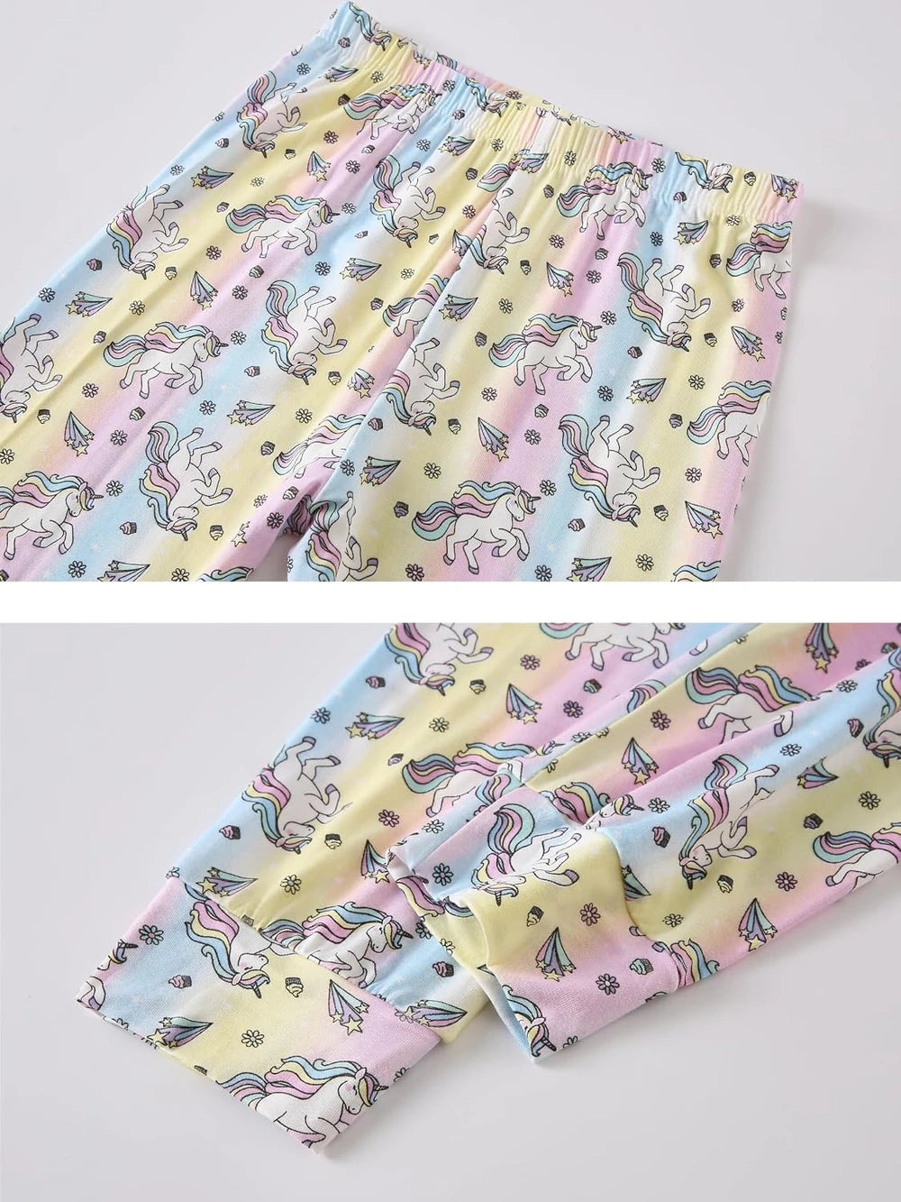 Bamboo Unicorn Girls Pajama Set