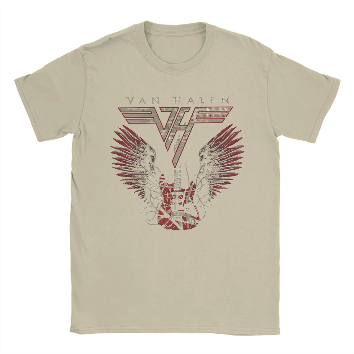 Men's T Shirt Van Halen Hard Rock Band T-Shirts