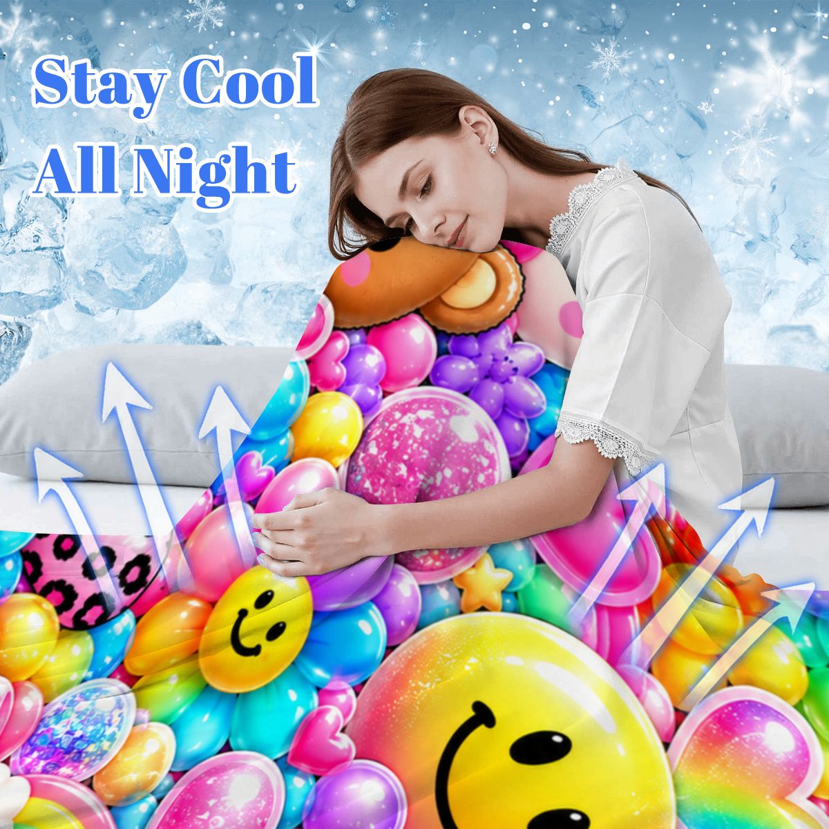 Cooling SilkFeel Squishy Blanket