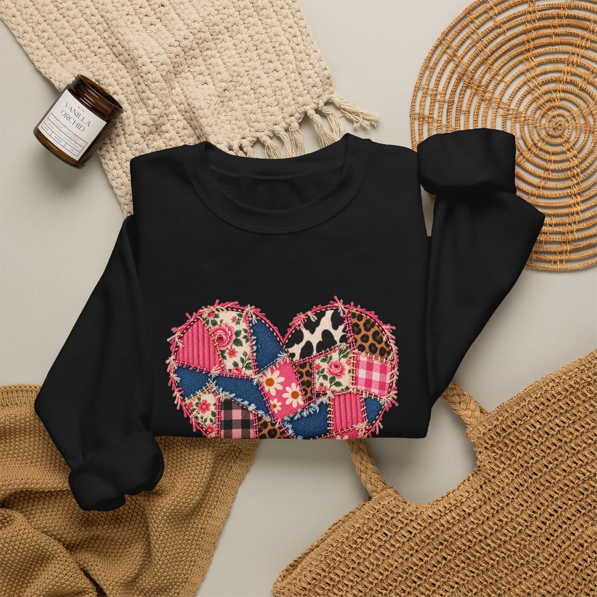 Heart Crewneck Sweatshirt