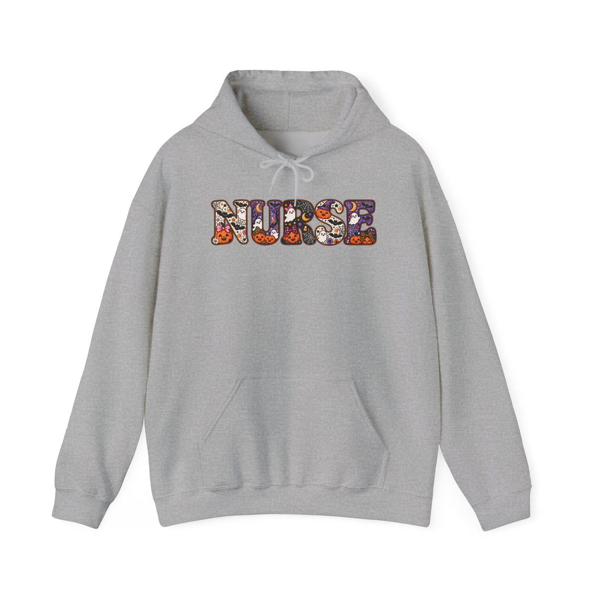 Nurse Floral Patchwork Hoodie — Women’s & Men’s Nursing Gift Pullover