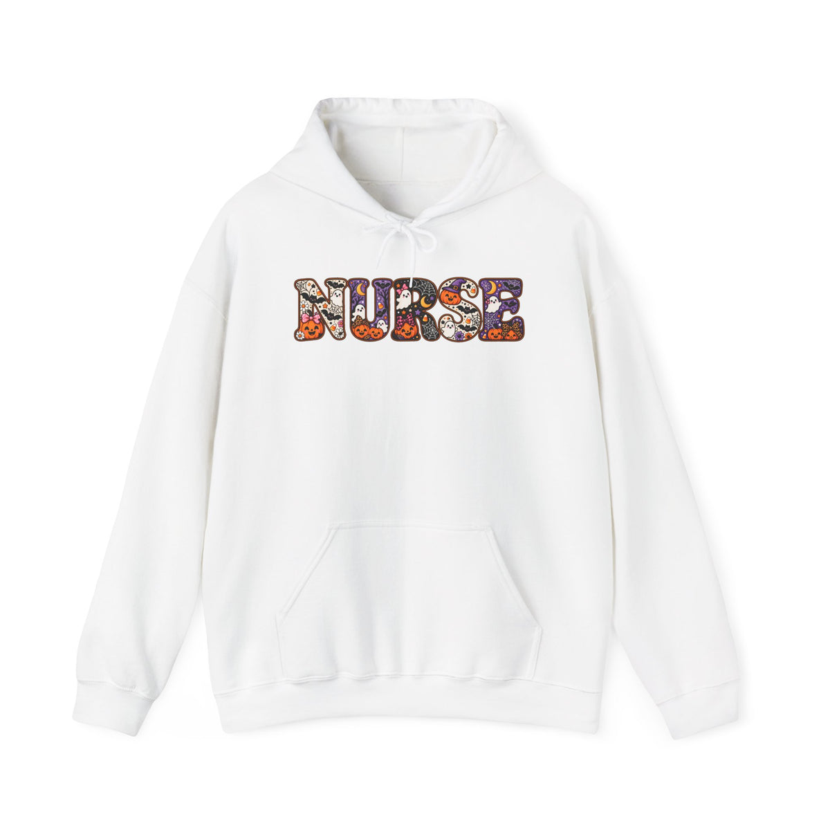 Nurse Floral Patchwork Hoodie — Women’s & Men’s Nursing Gift Pullover