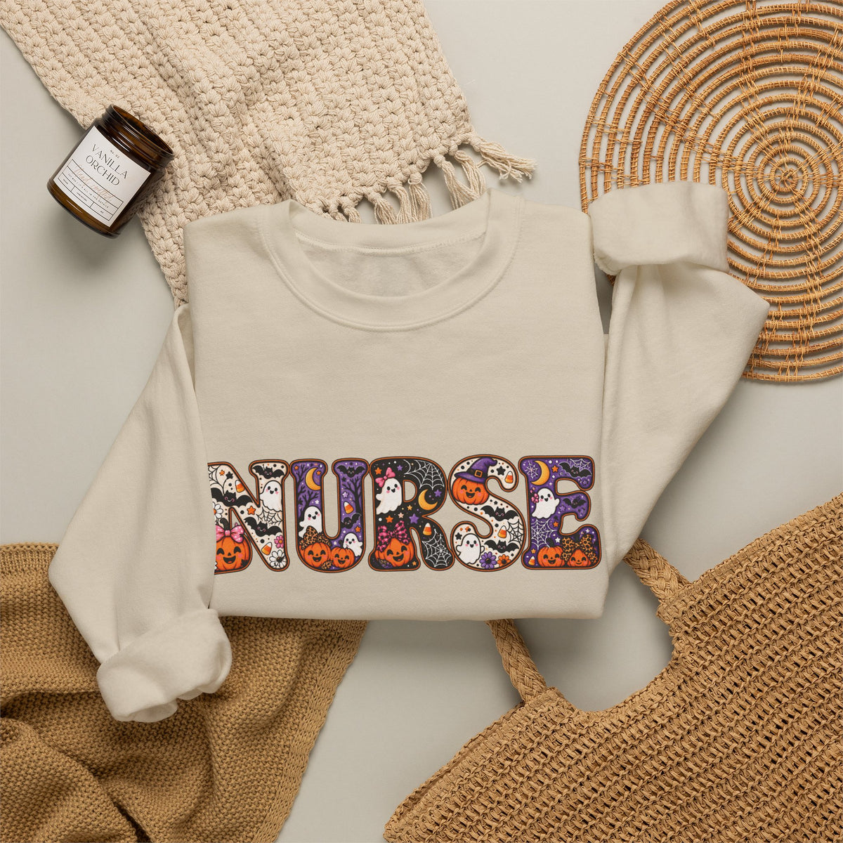 Nurse Floral Sweatshirt – Healthcare Worker Crewneck
