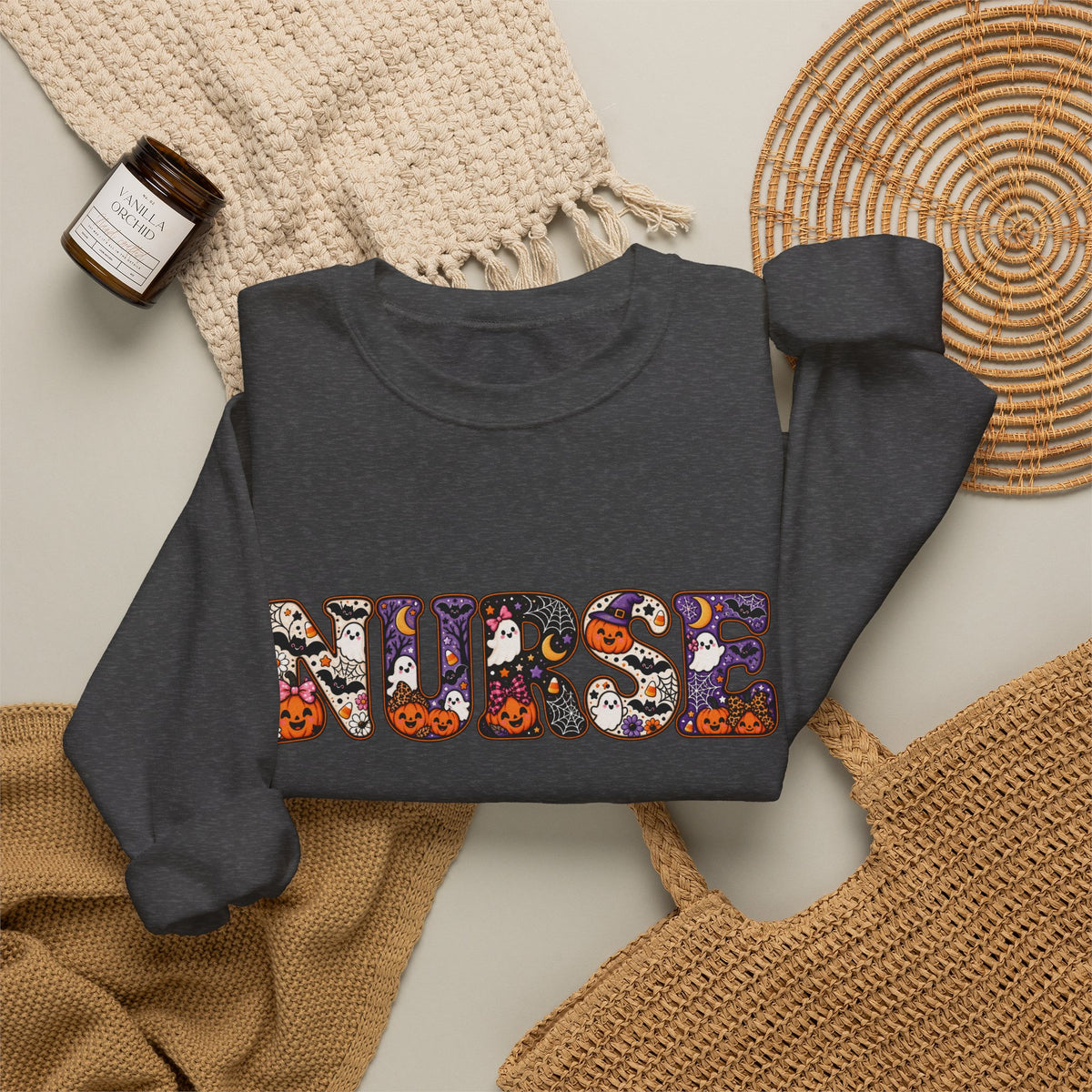 Nurse Floral Sweatshirt – Healthcare Worker Crewneck