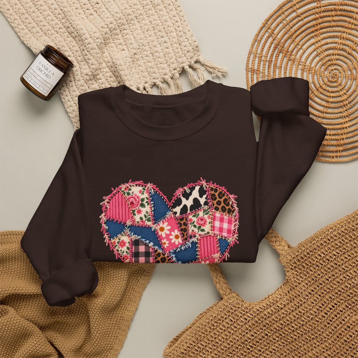Heart Crewneck Sweatshirt
