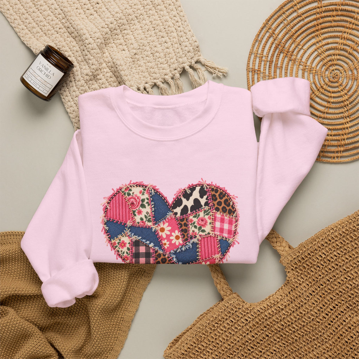 Heart Crewneck Sweatshirt