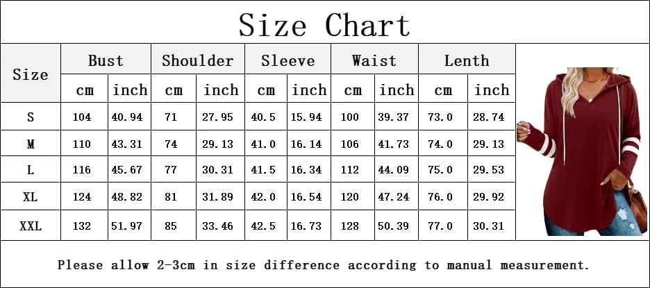 Chiczone Long Sleeve V-Neck Hoodie