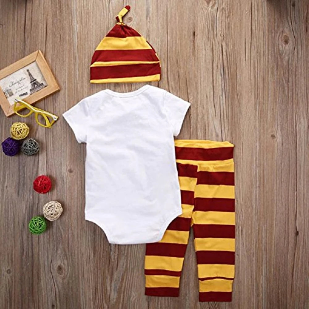 Cotton Baby Romper Outfit Set