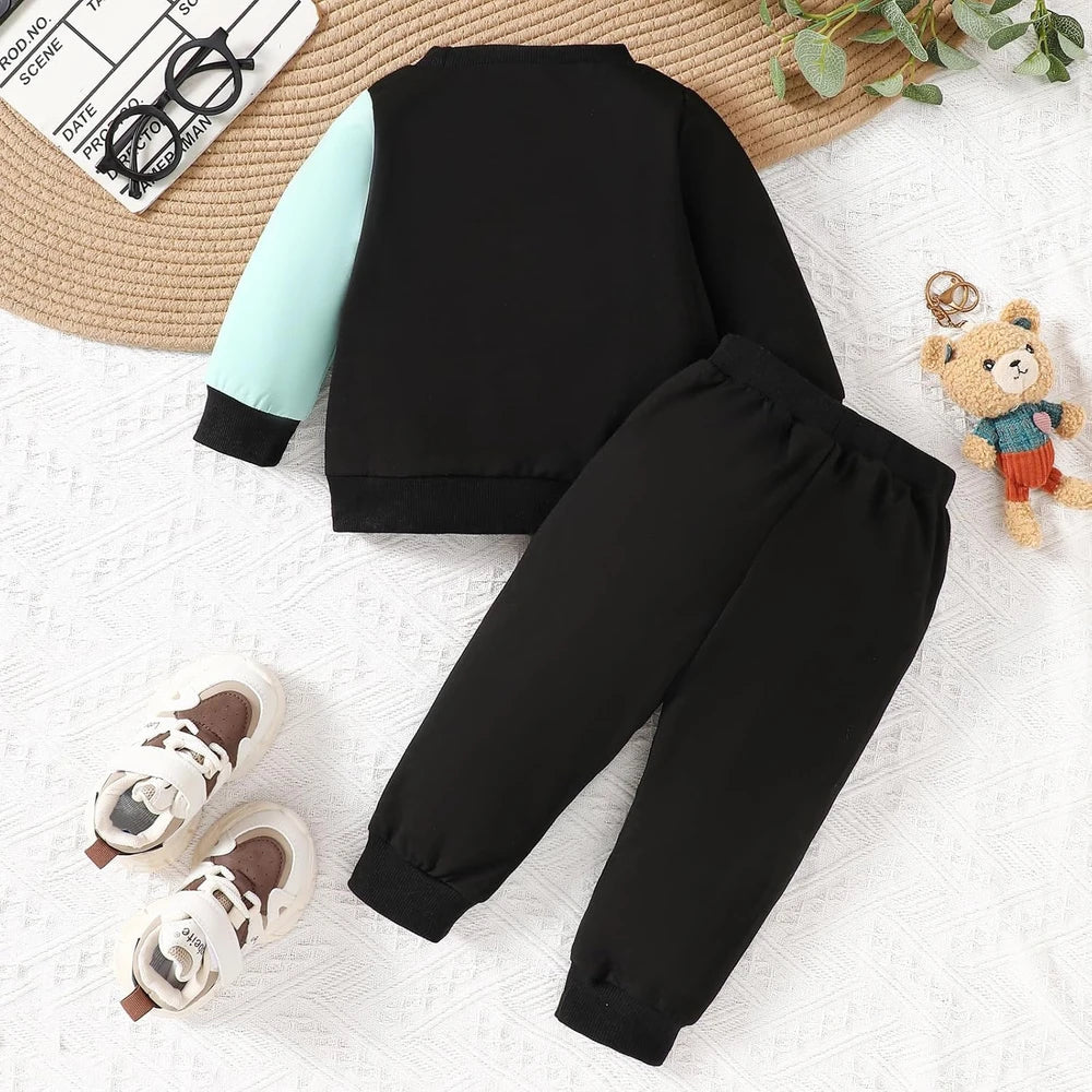 Toddler Color Block Tracksuit