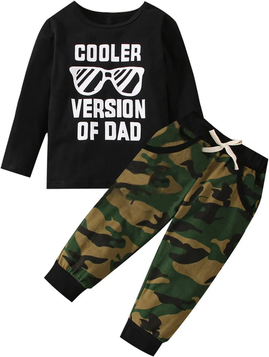 Toddler Boy Camouflage Outfit