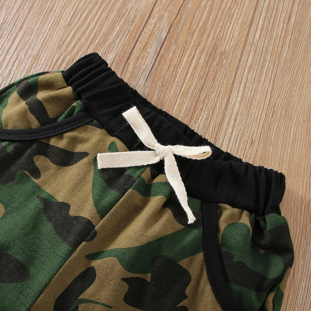 Toddler Boy Camouflage Outfit
