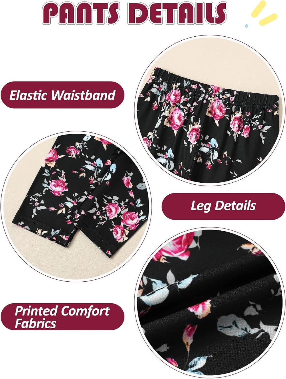 Toddler Girl Floral Fall Outfit
