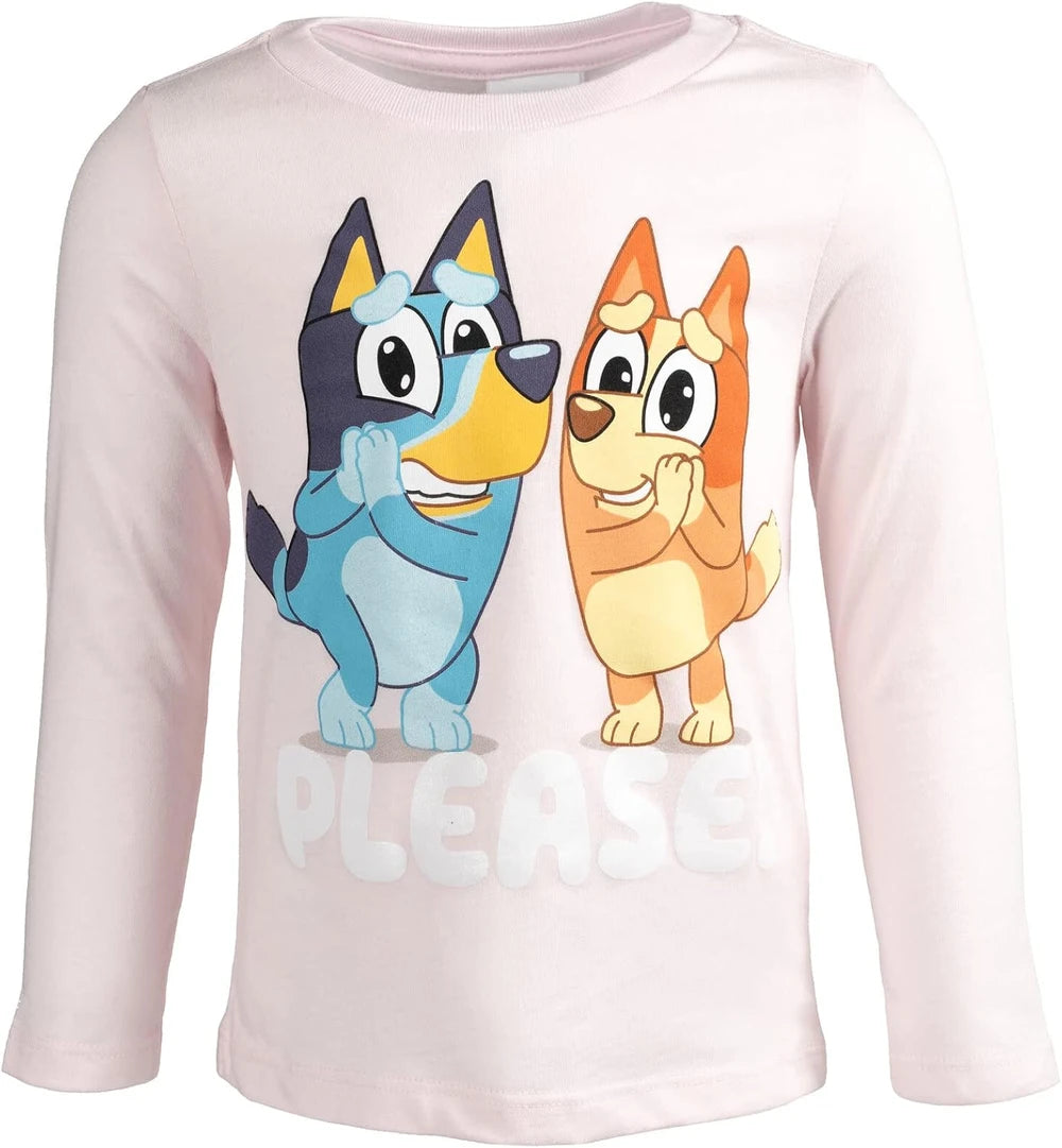 Bluey Toddler Girls Graphic T-Shirts
