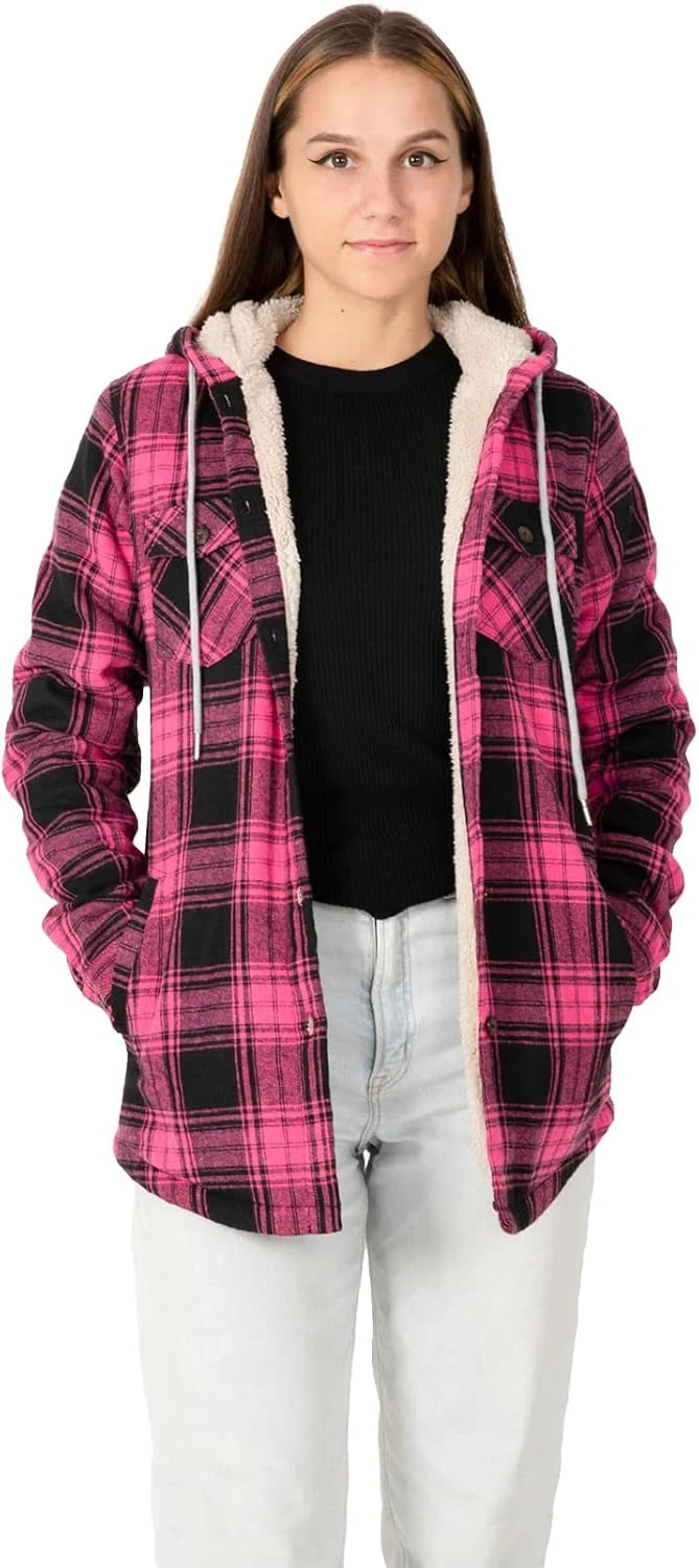 Sherpa Lined Flannel Shacket