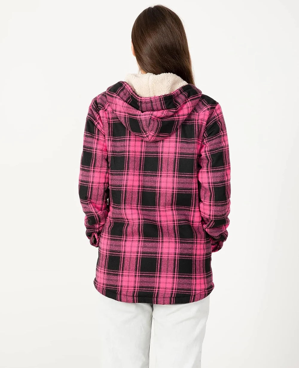 Sherpa Lined Flannel Shacket