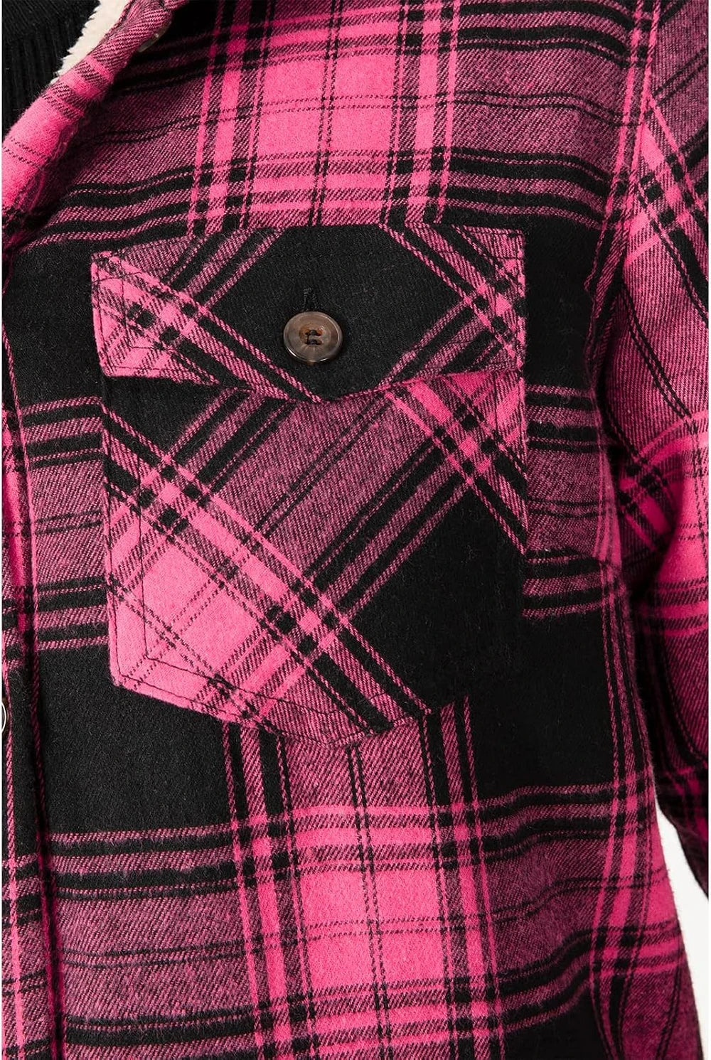 Sherpa Lined Flannel Shacket