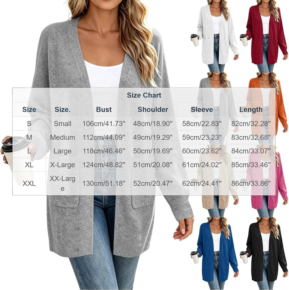 Women's Open Front Cardigan