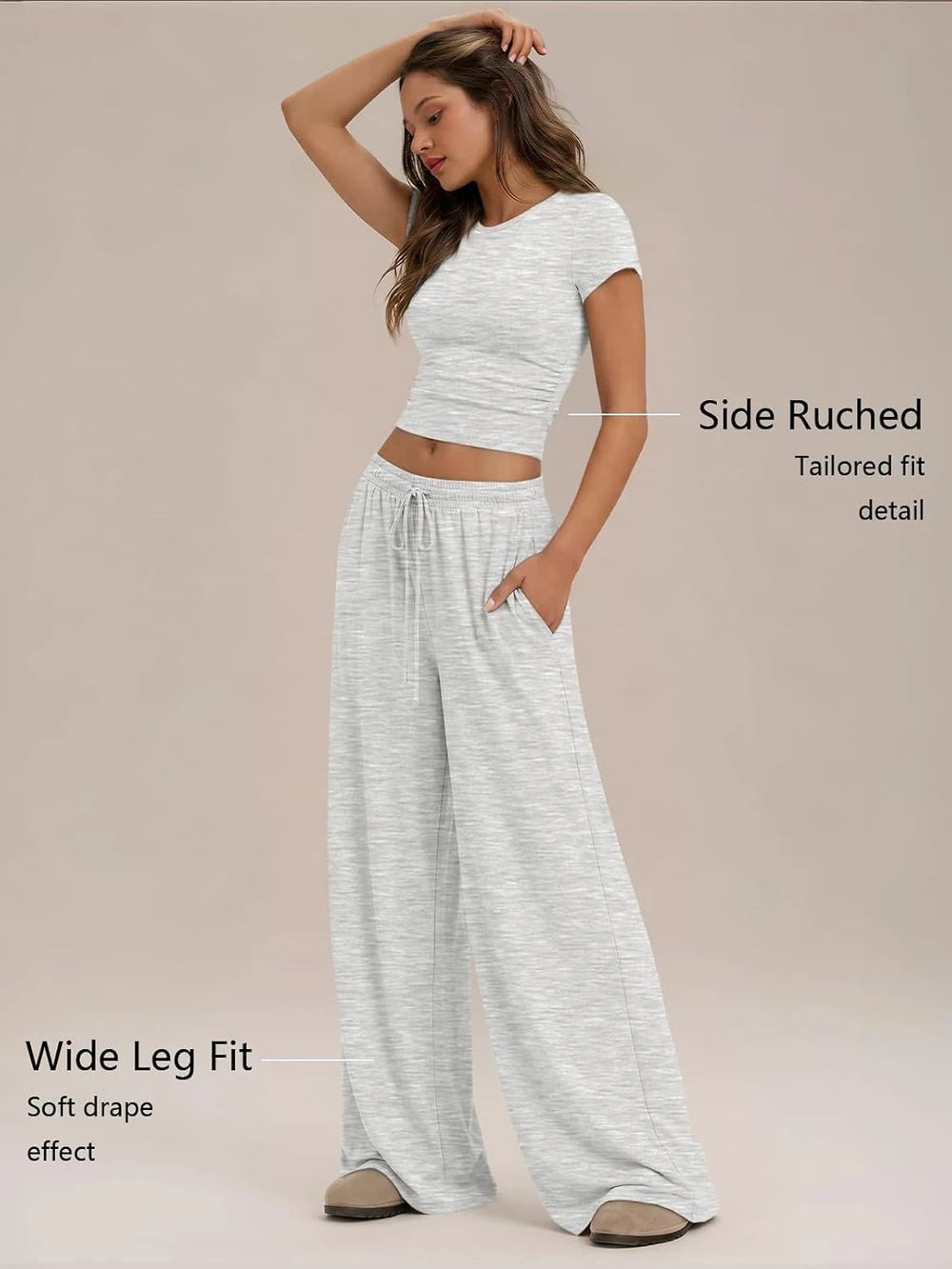 Womens Soft Matching Lounge Set