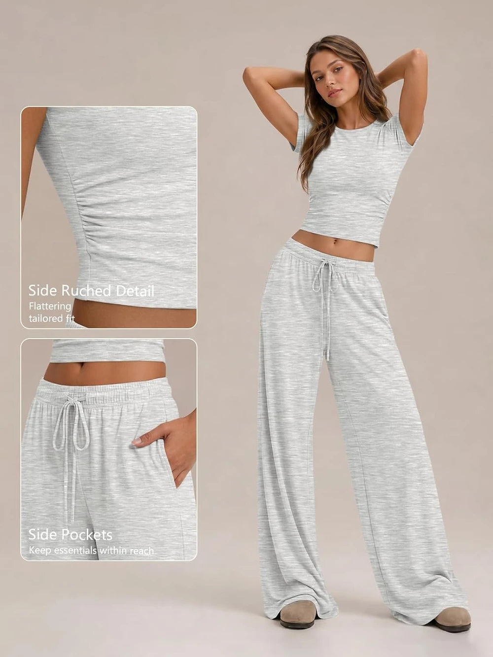 Womens Soft Matching Lounge Set