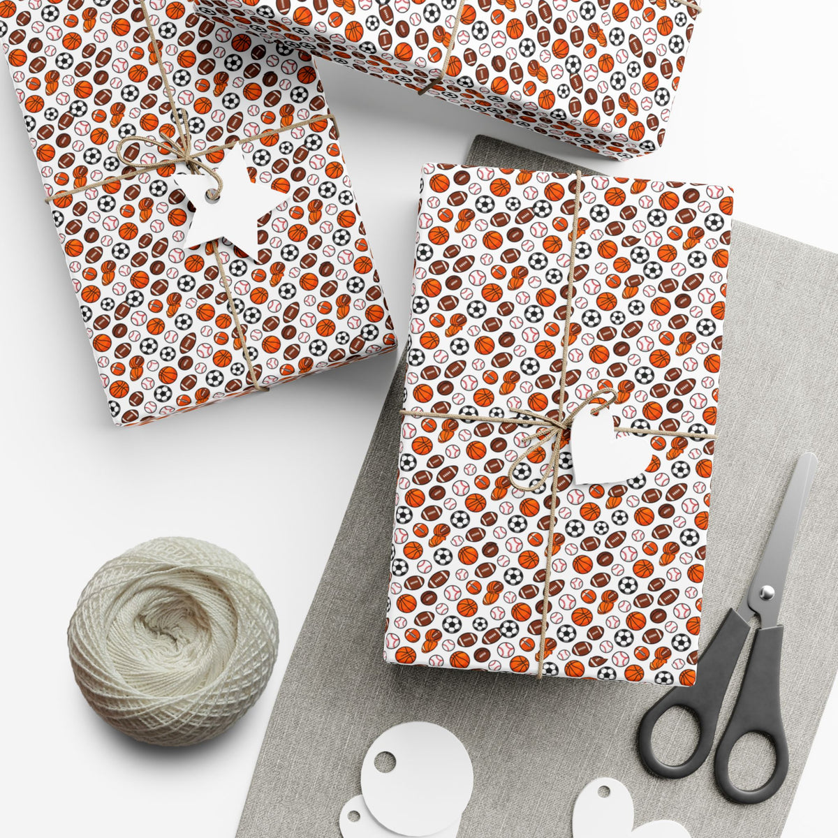 Gift Wrap Paper - Boys Sports