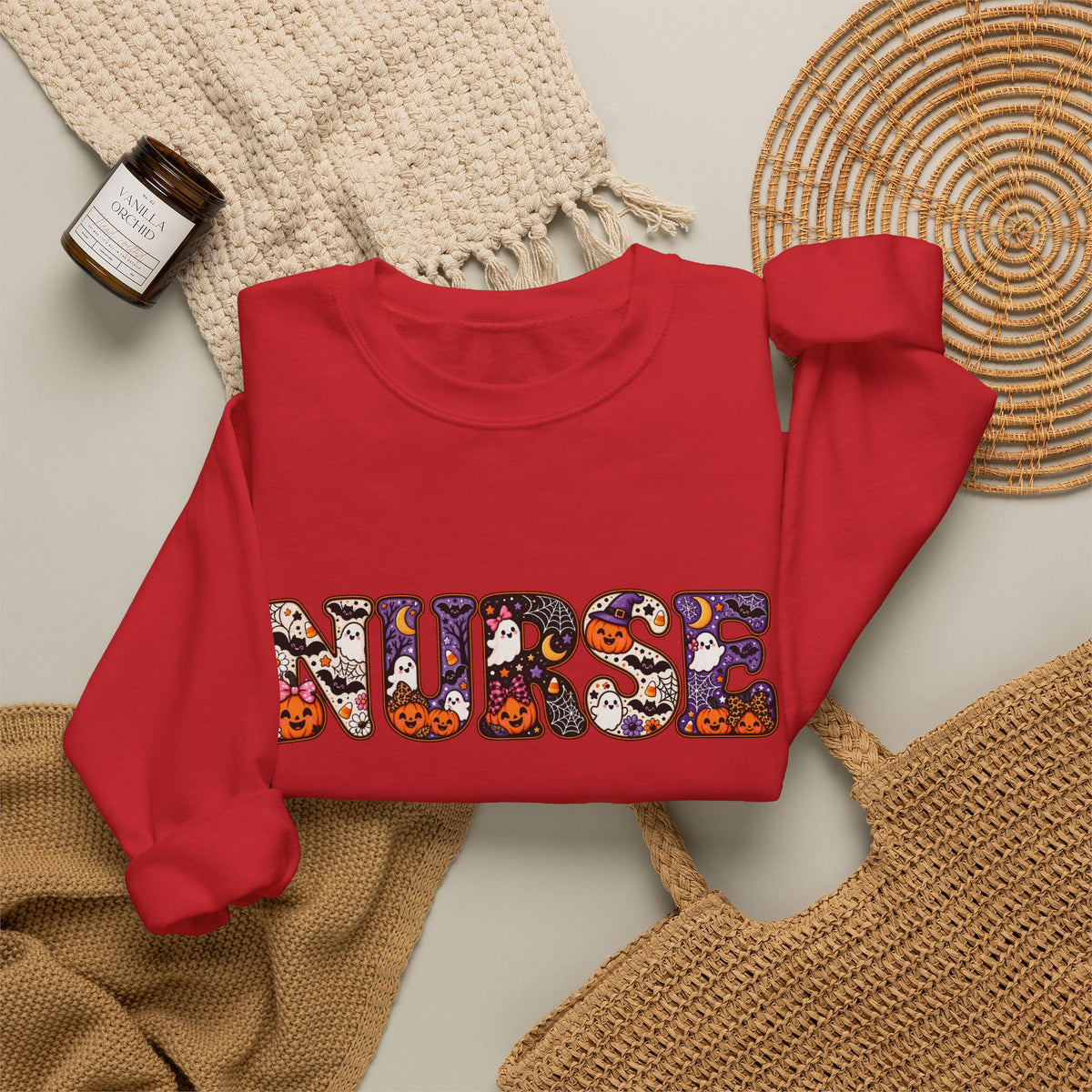 Nurse Floral Sweatshirt – Healthcare Worker Crewneck