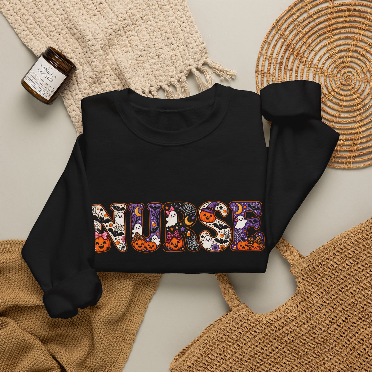 Nurse Floral Sweatshirt – Healthcare Worker Crewneck