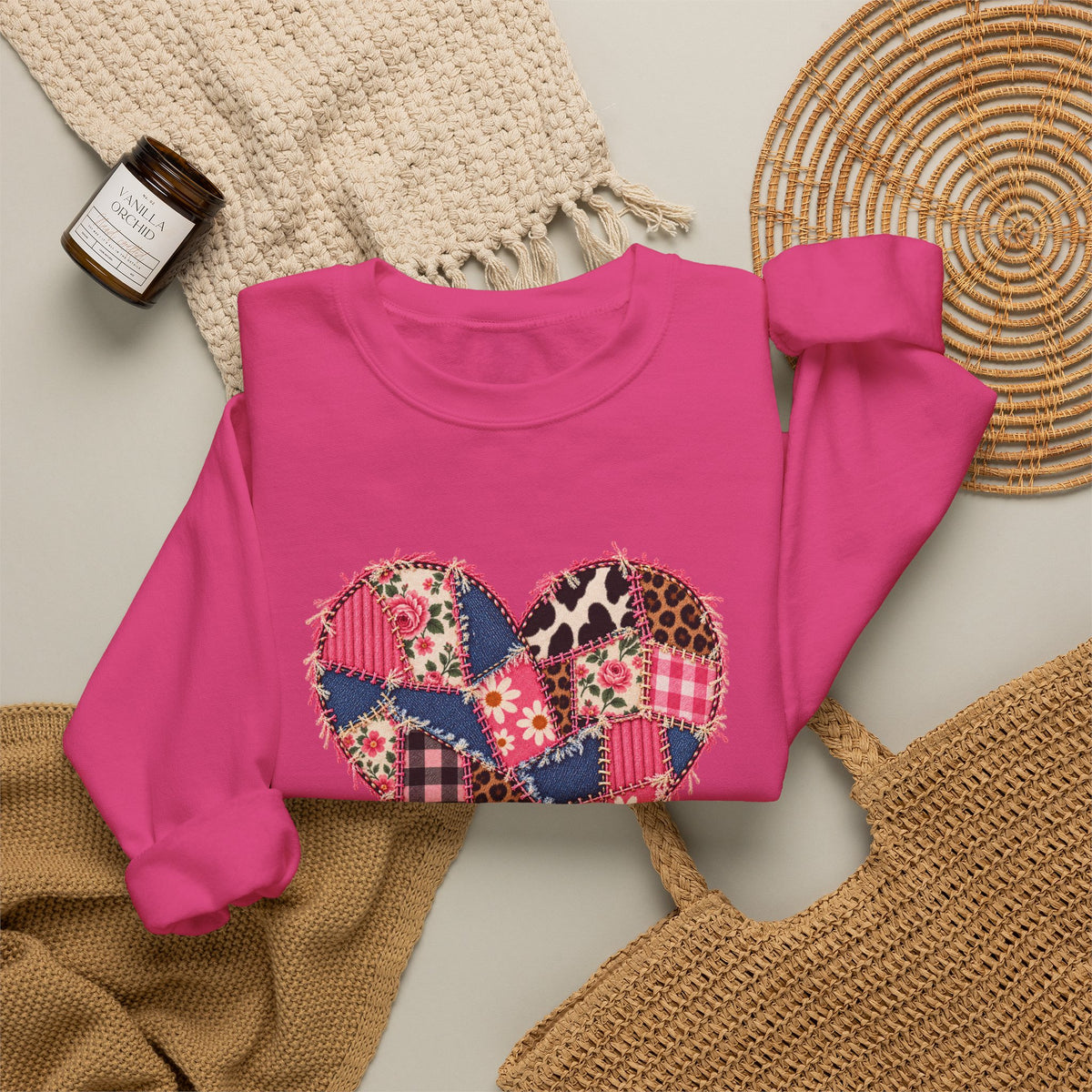 Heart Crewneck Sweatshirt