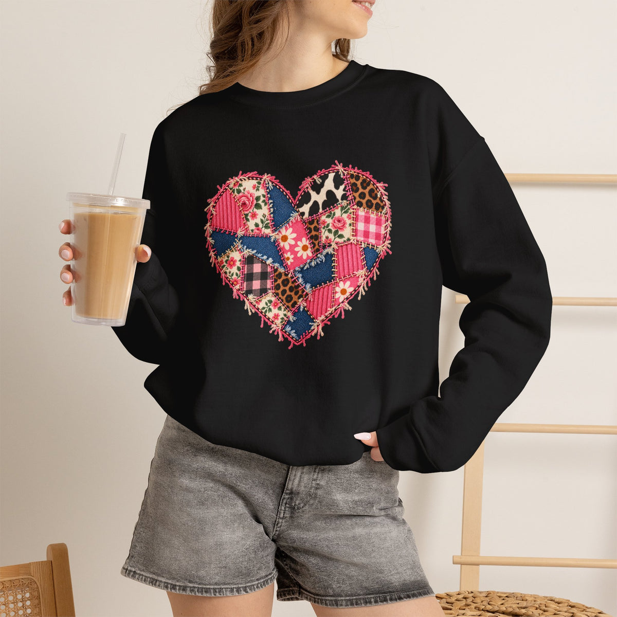 Heart Crewneck Sweatshirt