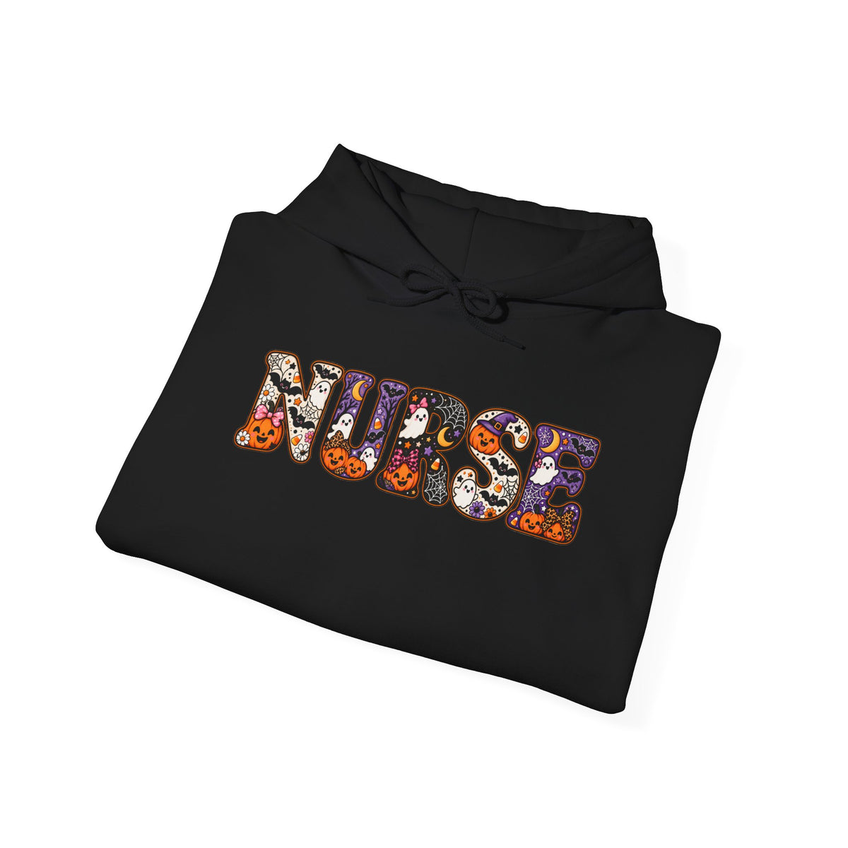 Nurse Floral Patchwork Hoodie — Women’s & Men’s Nursing Gift Pullover