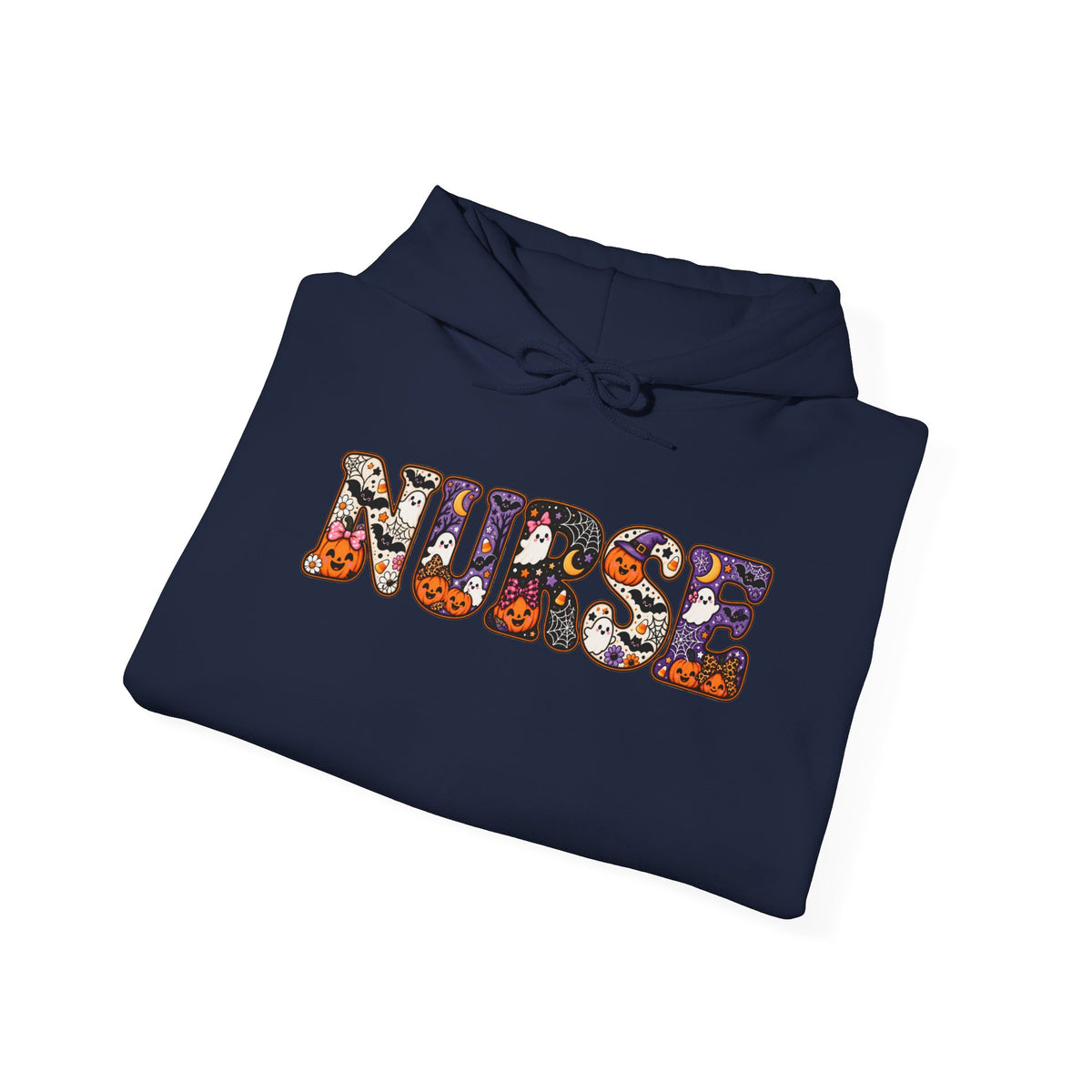 Nurse Floral Patchwork Hoodie — Women’s & Men’s Nursing Gift Pullover