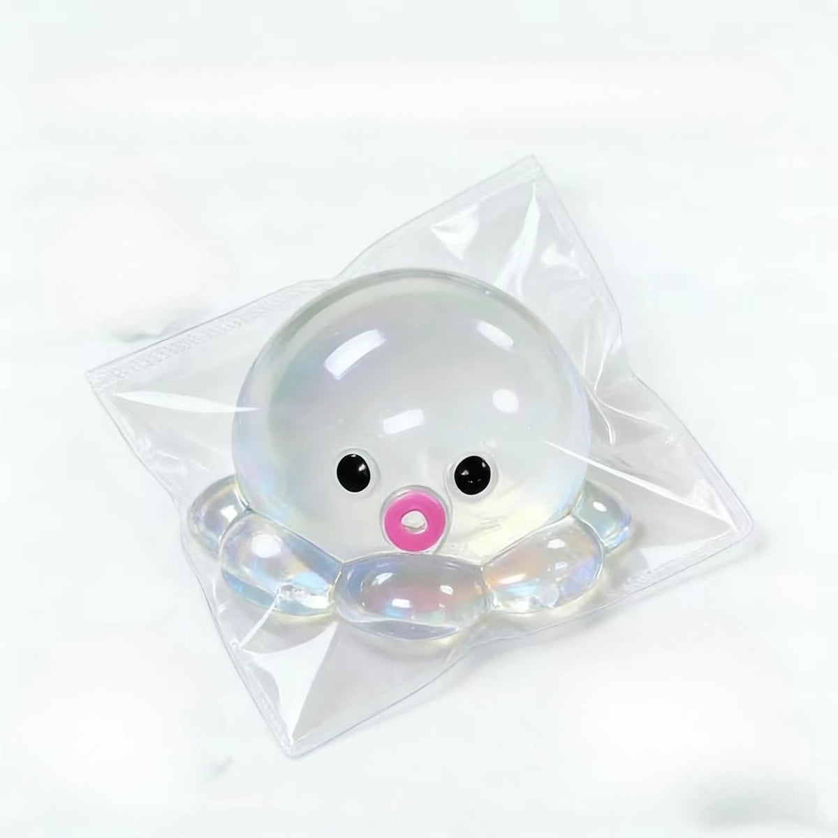 1Pcs Bubble Squid Taba Squishy Toy Muddy Slow Rebound Stress Relief Squeeze Toy for Kids Adults, Perfect for Party