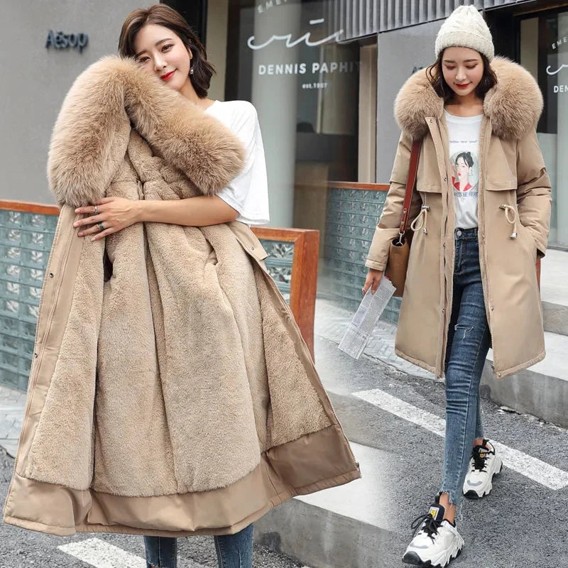 Wool Liner Hooded Jacket