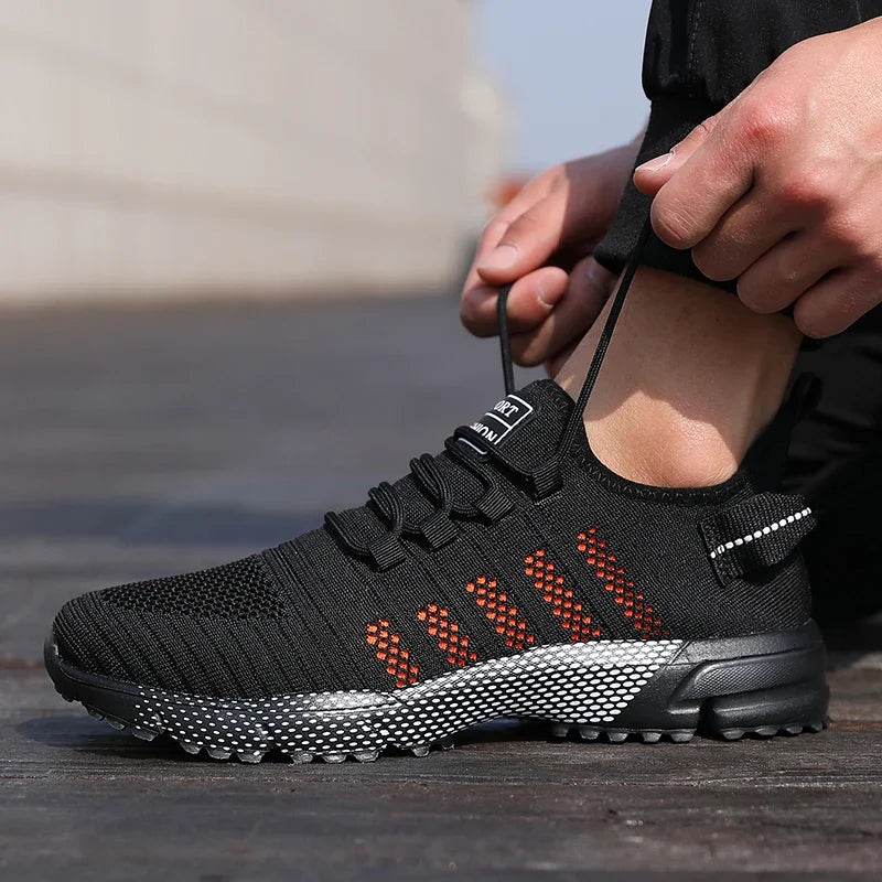 Men Casual Sneakers Mesh Lightweight Breathable