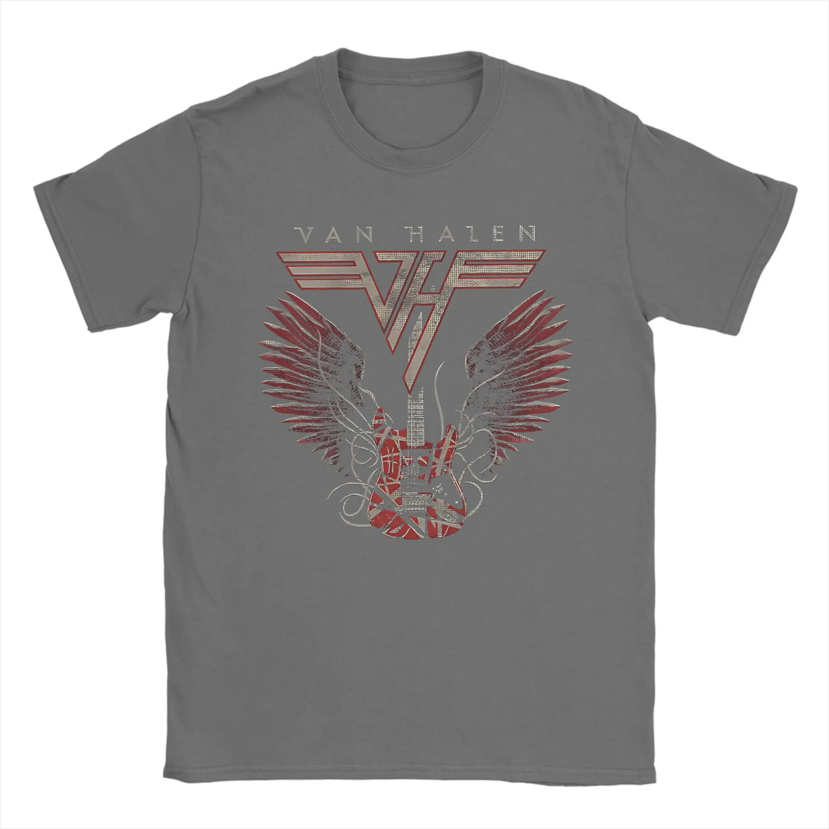 Men's T Shirt Van Halen Hard Rock Band T-Shirts