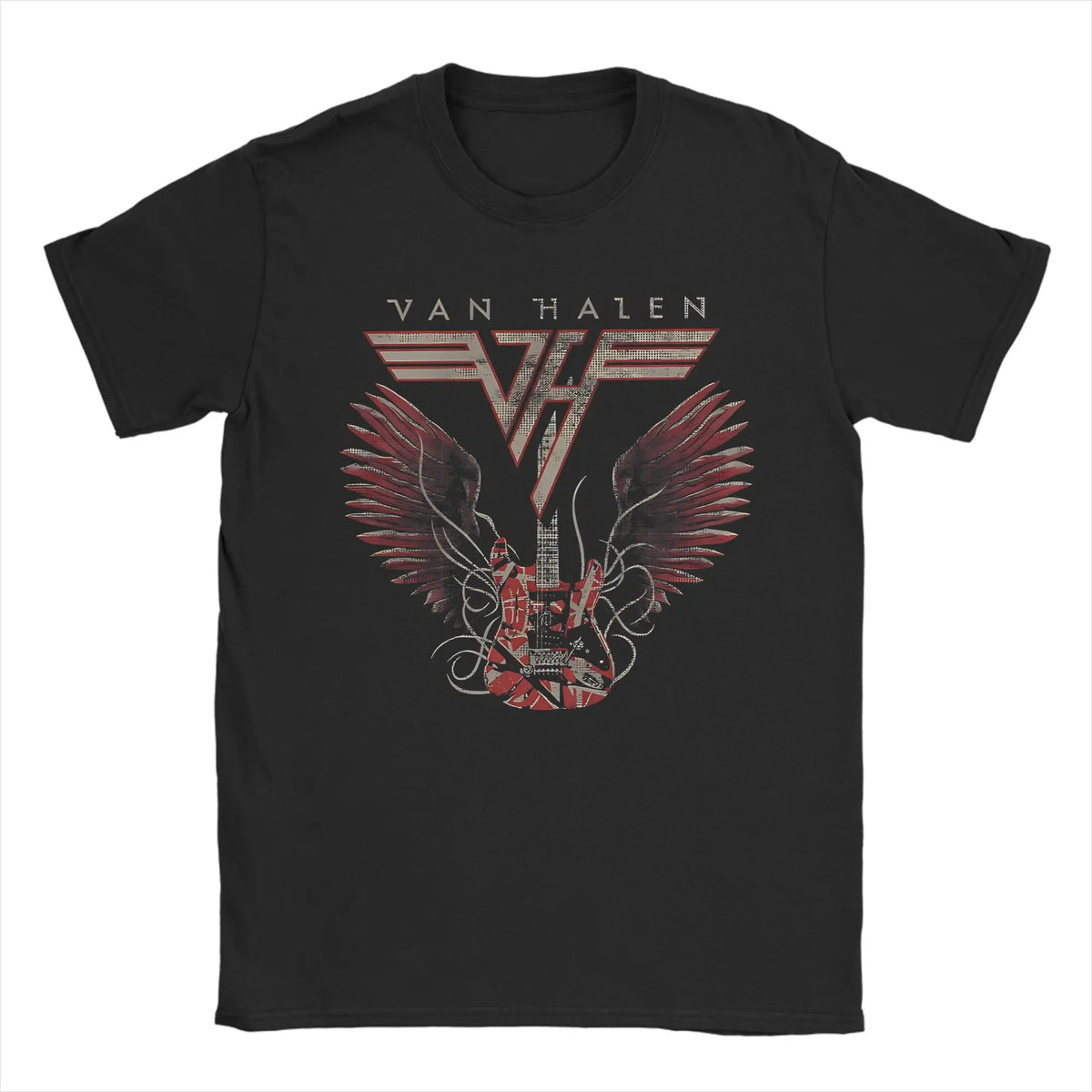 Men's T Shirt Van Halen Hard Rock Band T-Shirts