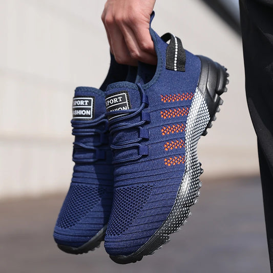 Men Casual Sneakers Mesh Lightweight Breathable