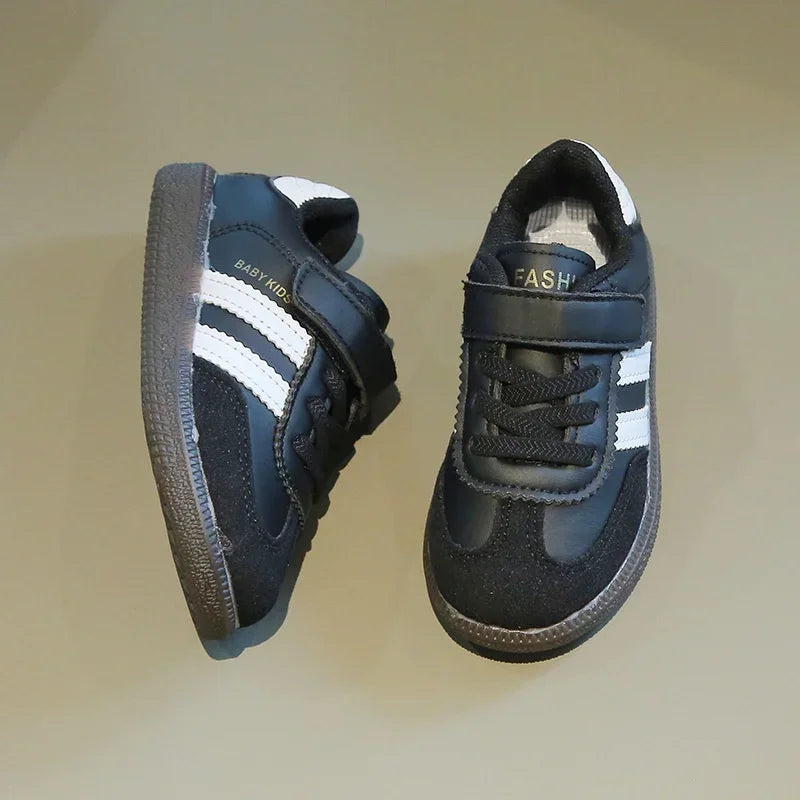 Children's Sneakers Boy Spring Autumn Causal Kid Running Walking Shoes Fashion Versatile Girls Tennis Shoes Soft Soled Hook Loop