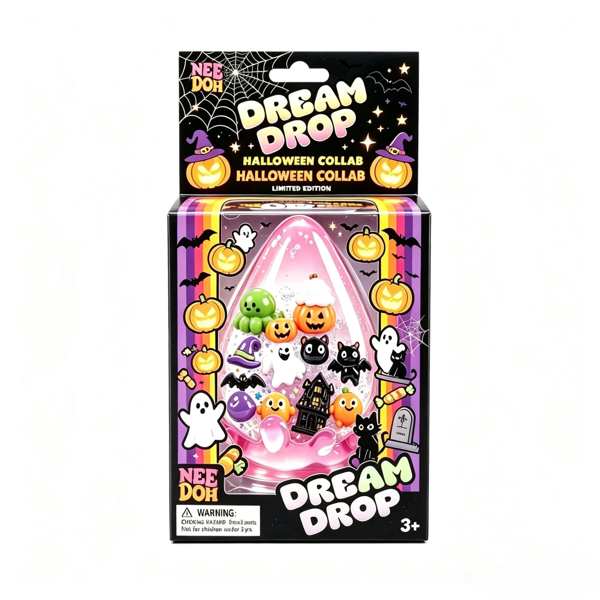 NeeDoh Halloween Christmas Gifts  Such As Spiders and Pumpkins. Sensory Toys for Relieving Stress. Soft Decompression Toys