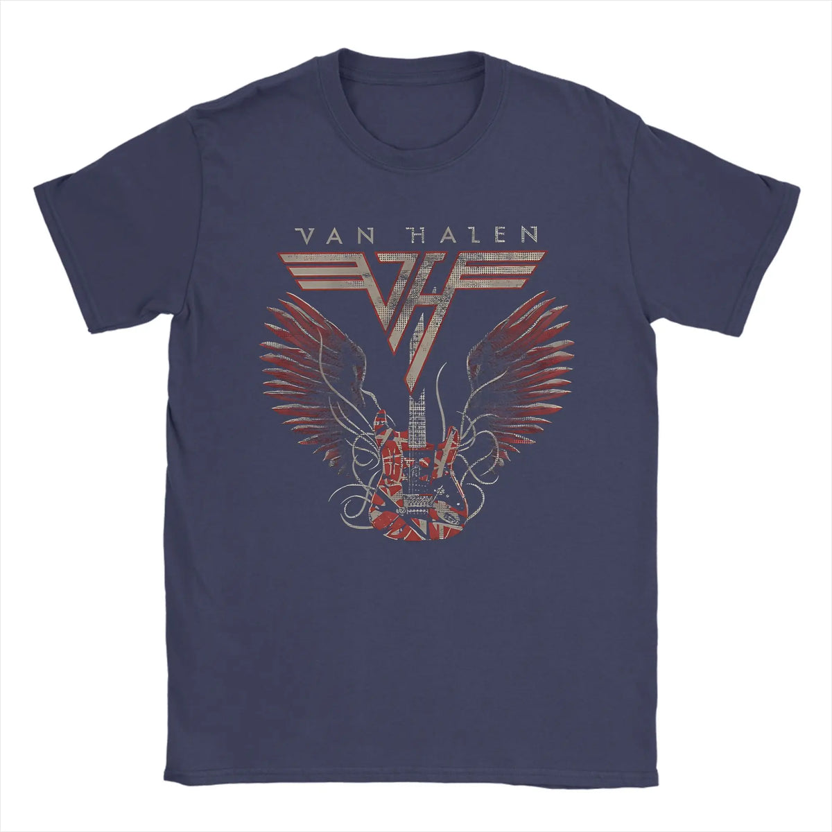Men's T Shirt Van Halen Hard Rock Band T-Shirts