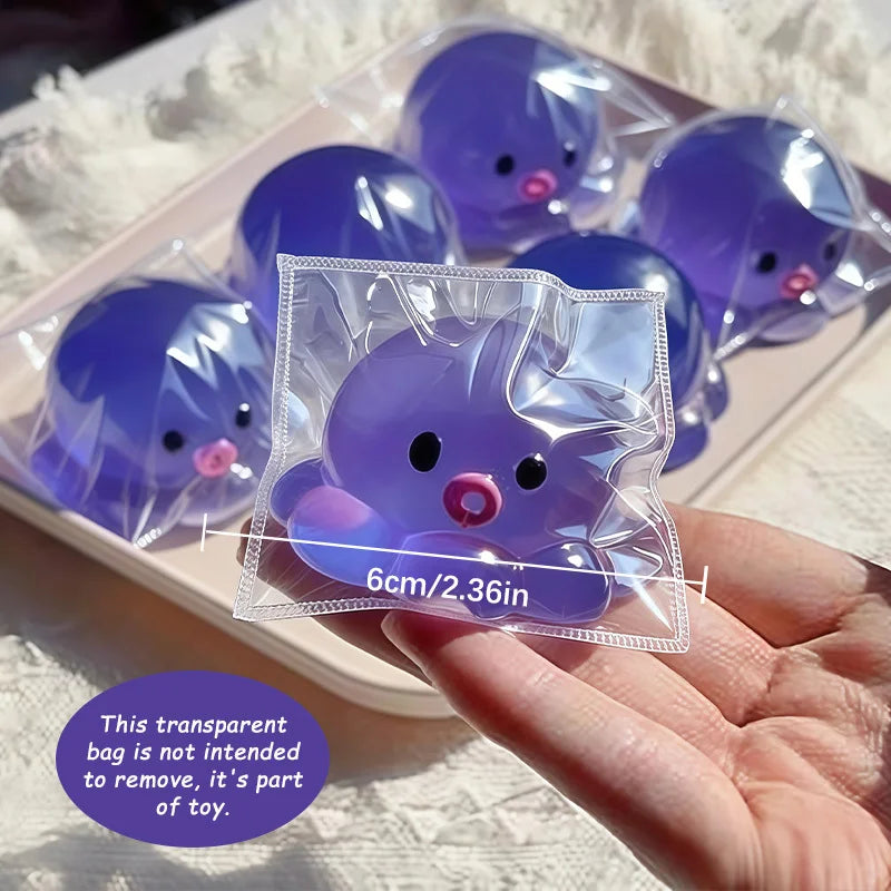 1Pcs Bubble Squid Taba Squishy Toy Muddy Slow Rebound Stress Relief Squeeze Toy for Kids Adults, Perfect for Party
