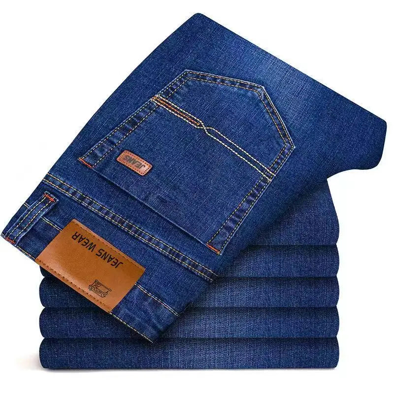 Men Jeans New Stretch Slim Fit Pants