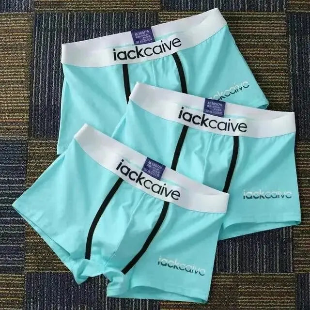 3Pcs Male Panties Cotton Men's Underwear Boxers Breathable  M-3XL
