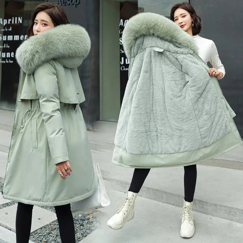 Wool Liner Hooded Jacket