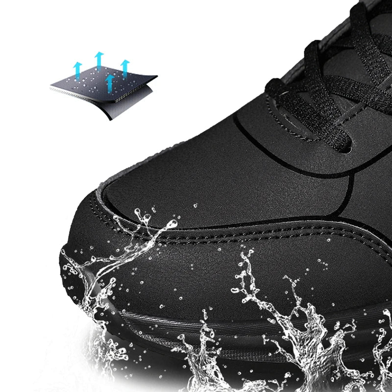 Men Running Shoes Winter Warm