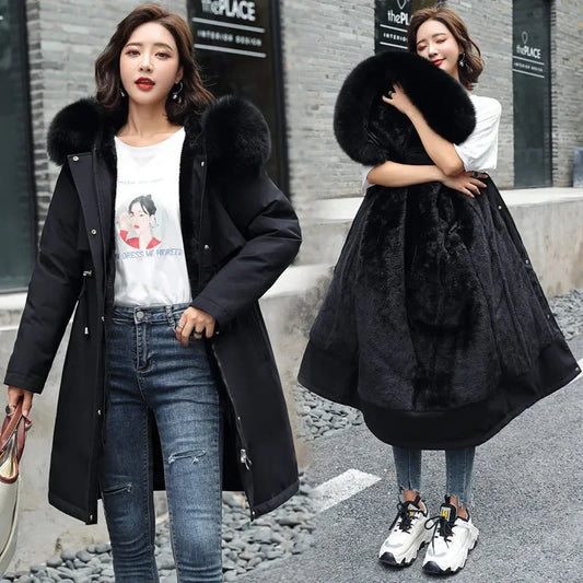 Wool Liner Hooded Jacket