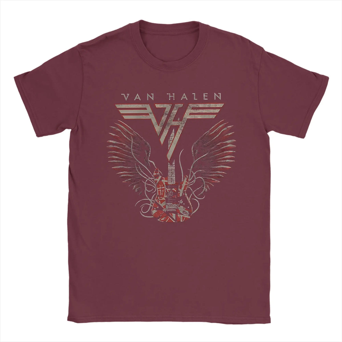 Men's T Shirt Van Halen Hard Rock Band T-Shirts