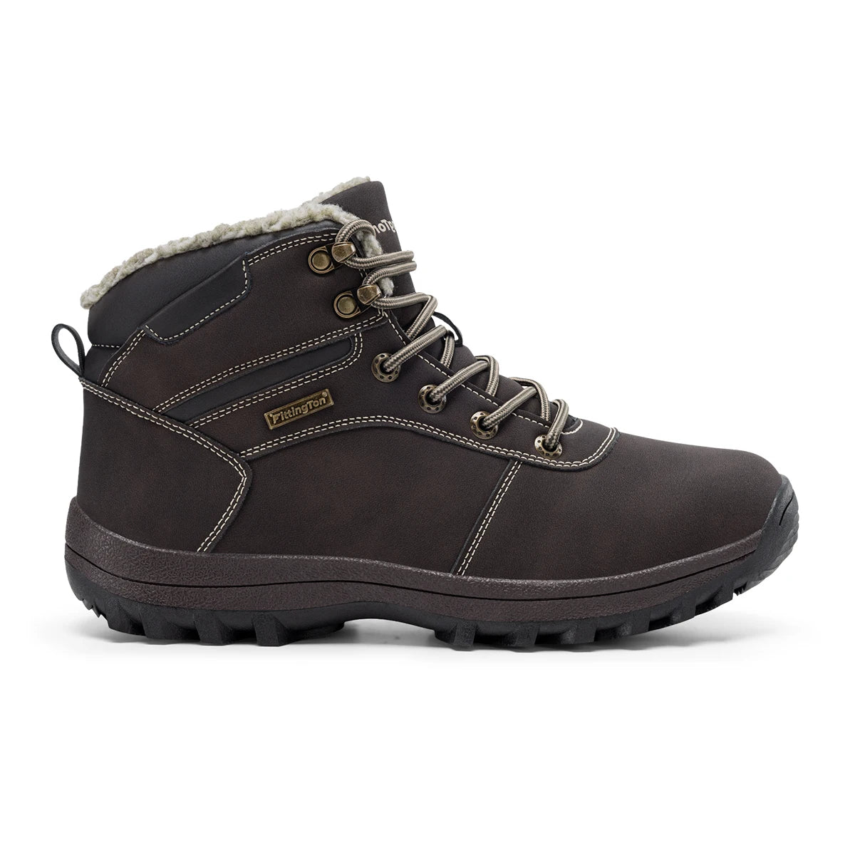 Winter Snow Boots For Men -25℃ Tick Warm Anti-Slip Lightweight Comfortable Warmth Fur Lining Ankle Boots Outdoor Winter Shoes