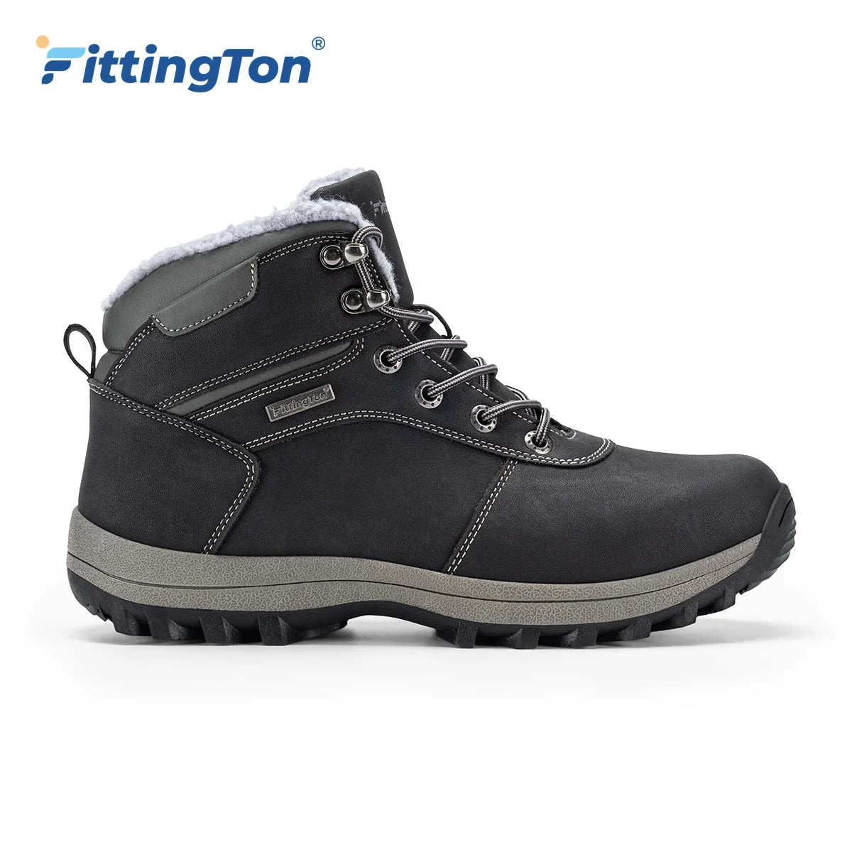 Winter Snow Boots For Men -25℃ Tick Warm Anti-Slip Lightweight Comfortable Warmth Fur Lining Ankle Boots Outdoor Winter Shoes