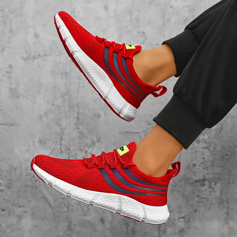 Men Breathable Lightweight Sneakers Anti-slip