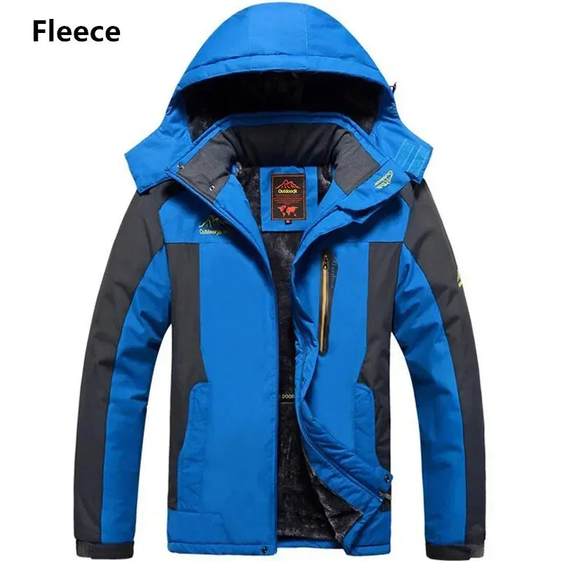 Mens Winter Waterproof Hooded Parka Coat